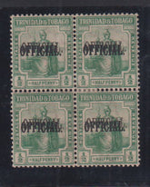 British Area N- Z - Trinidad and Tobago #O3a Hinged-Error